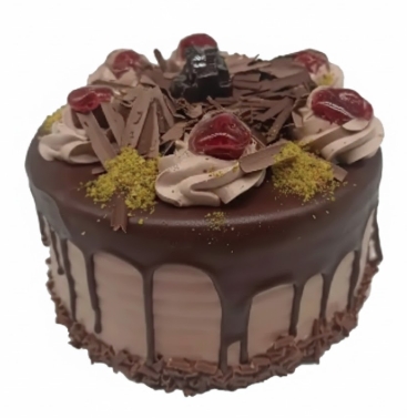 6-9 Kişilik Seçkin Çikolatalı Tatlı Kutlama Pastası pasta