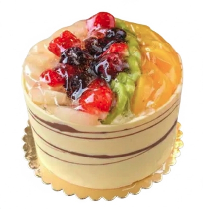 Butik Tat Keyfi 6-9 Kişilik Karışık Meyveli pasta