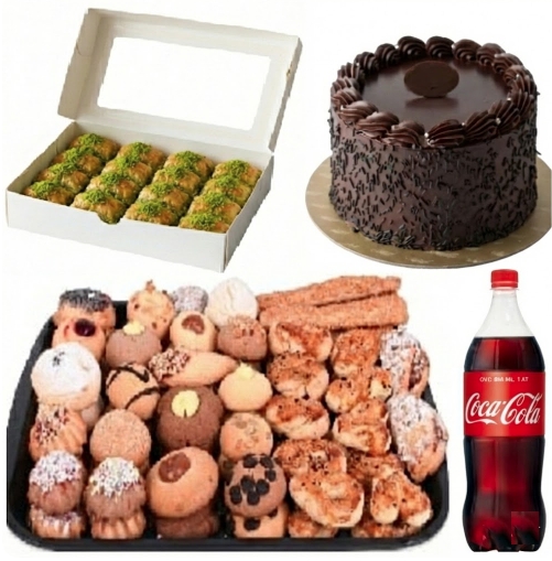 Geleneksel Tarif, Modern Sunum 9-10 Kişilik Menü pasta