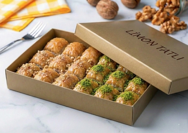 Göz Nuru Hazırlanmış 1000 Gr Karışık Baklava pasta