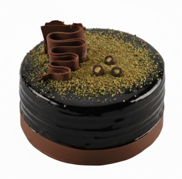 Şık Tasarımlı Premium Çikolatalı Davet Pastası pasta